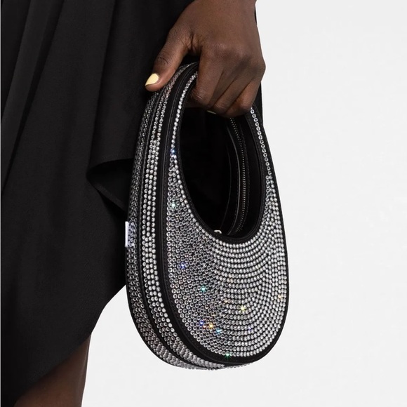 Coperni Swipe Mini Embellished Shoulder Bag